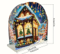 Preview: Diamond Painting  5D-Serviettenhalter-Weihnachtshaus